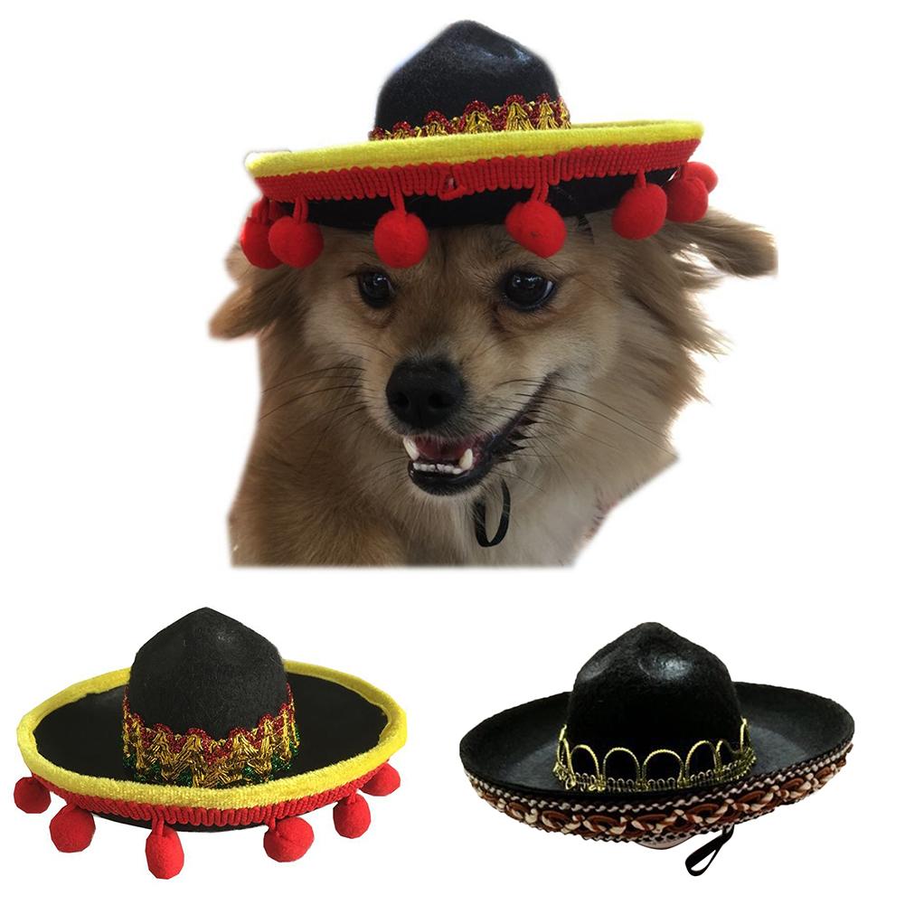 Mexican Sombrero Pet Hat
